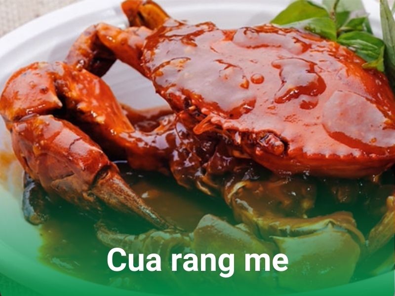 Cua rang me chua ngọt, hấp dẫn