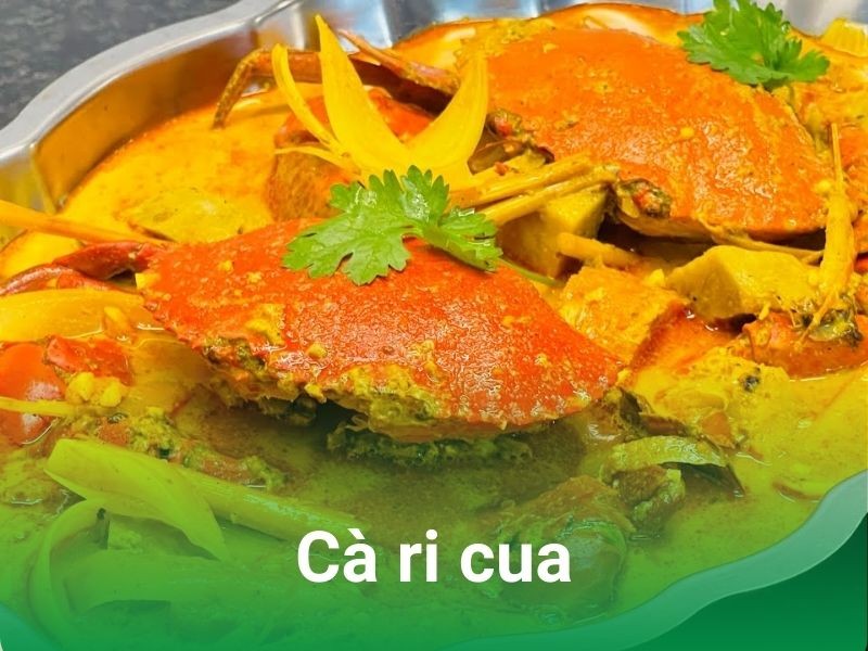 Tô cà ri cua Cà Mau thơm lừng, béo ngậy