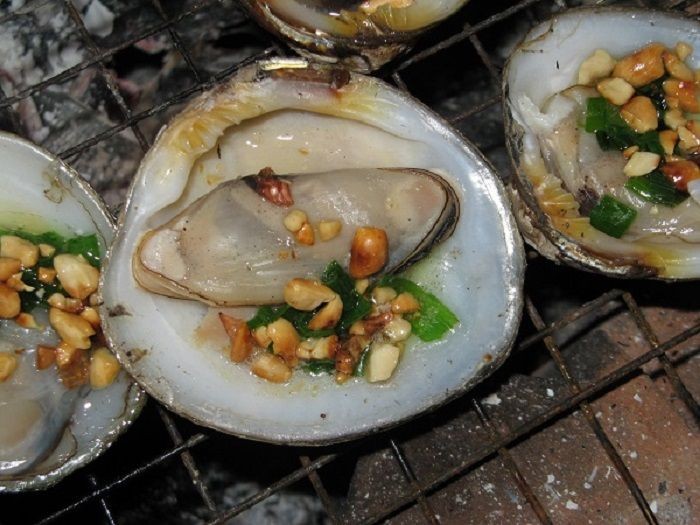 Vọp nướng mỡ hành thơm lừng