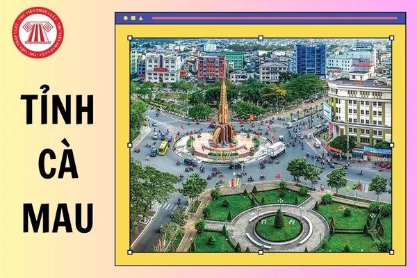 Bản đồ hành chính tỉnh Cà Mau mới sau sáp nhập