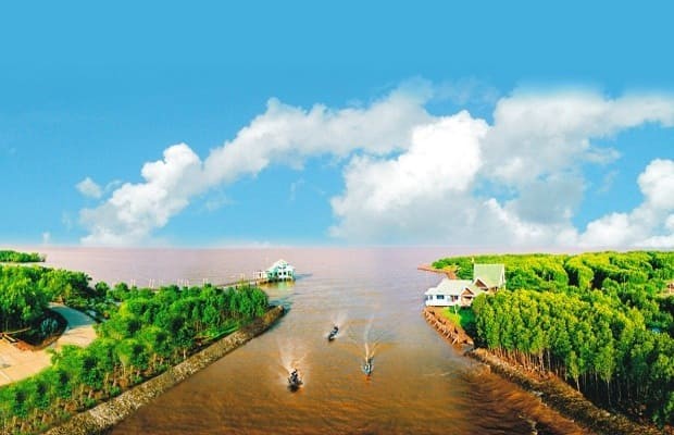 Vẻ đẹp thiên nhiên hùng vĩ của Cà Mau