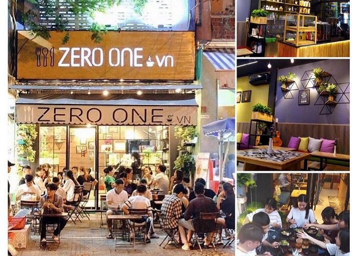 Không gian hiện đại và đồ uống đa dạng tại Zero One Coffee & Bakery