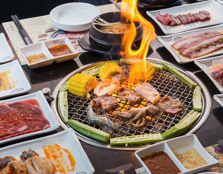 Bếp nướng của King BBQ Cà Mau