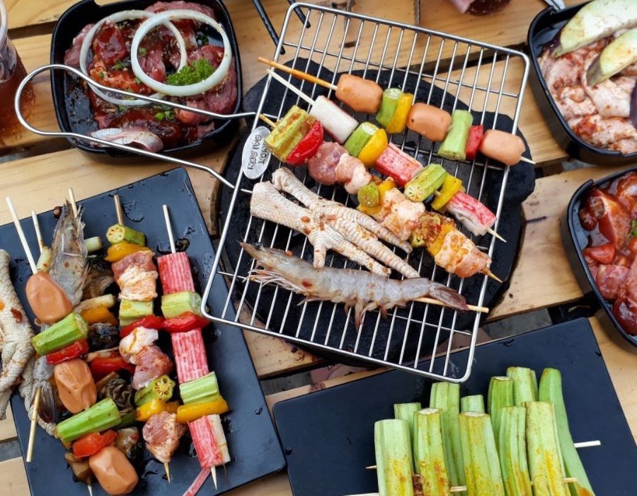 Hải sản tươi ngon tại Bighouse BBQ Cà Mau