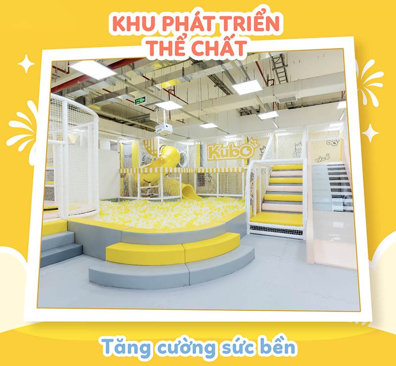 Khu phát triển thể chất cho bé tại Kubo Cà Mau