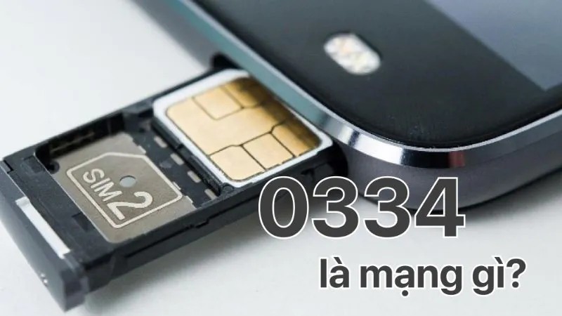 Đầu số 0334 là mạng gì và vai trò của Viettel