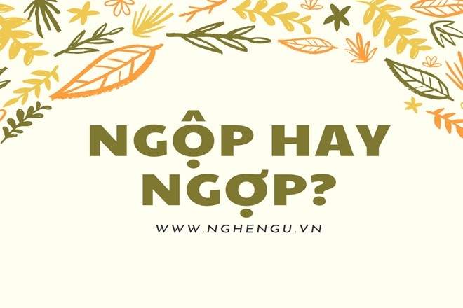 Giải thích sự khác nhau giữa ngộp và ngợp