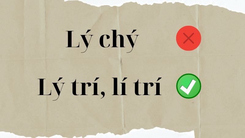 Sự khác biệt giữa lý trí, lí trí và lý chí